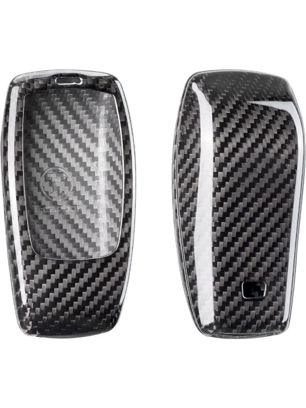 Real Glass Fiber Key Fob Cover for Mercedes-Benz, Keyless Smart Key Protector